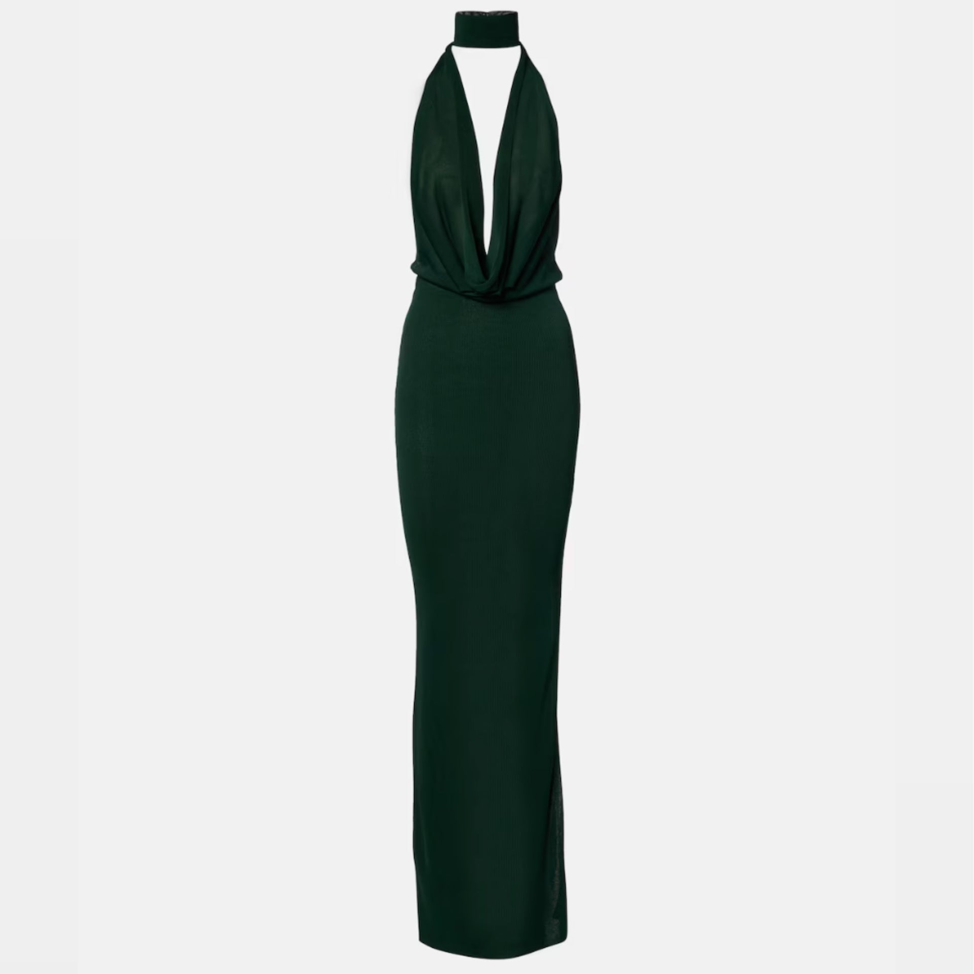 Draped Jersey Gown